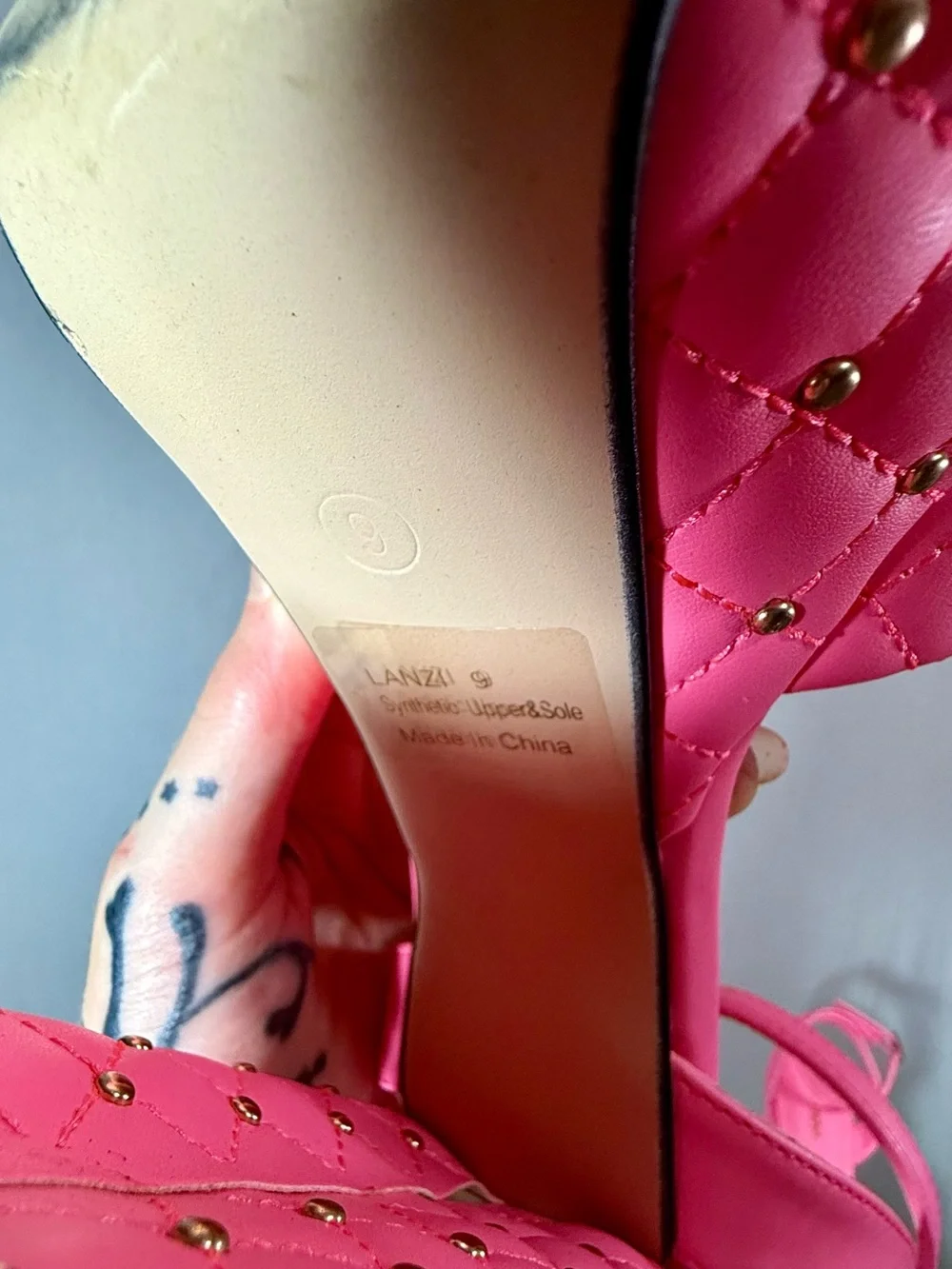 DollsKill Lanzi size 9 Pink Platform Heels by lemon drop by privileged